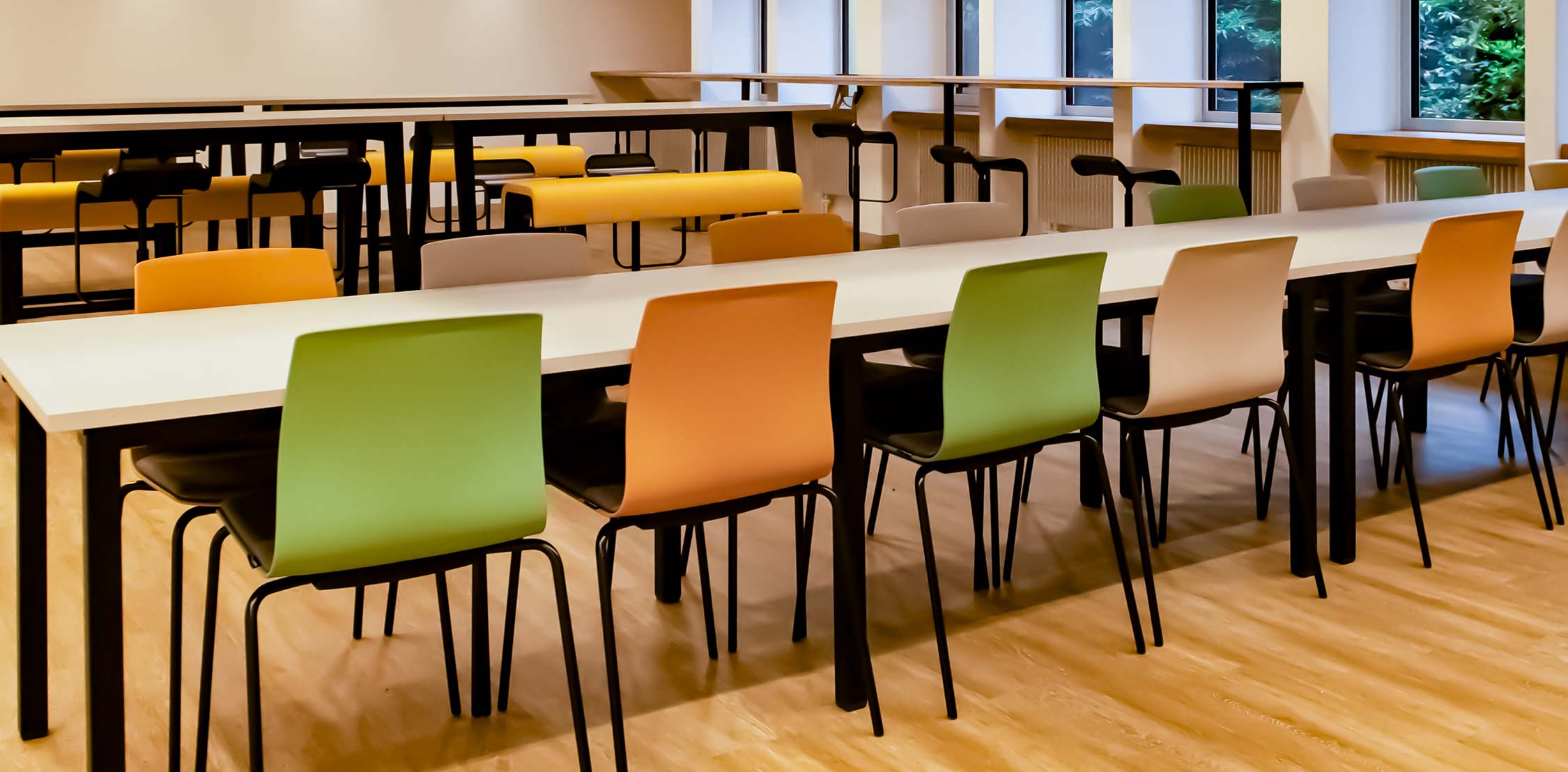 Umbauprojekt Cafeteria Architektin Irmgard Maier